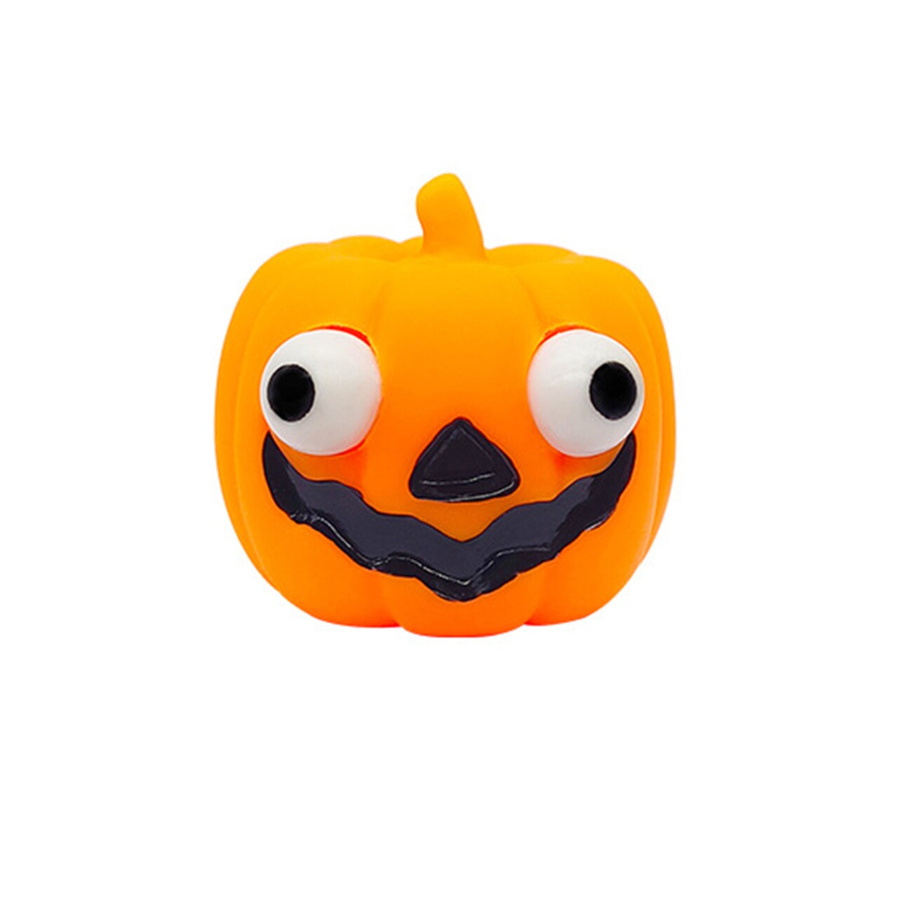Popping Eye Pumpkin Squeeze Toy Halloween Sticking Tongue Out Pumpkin Slow Rebound Stress Relief Pumpkin Head Squishes